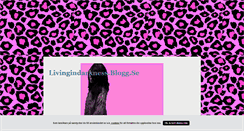 Desktop Screenshot of livingindarkness.blogg.se