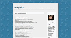 Desktop Screenshot of d2spirits.blogg.se