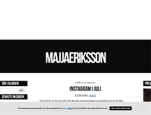 Tablet Screenshot of majjaeriksson.blogg.se