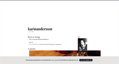 Desktop Screenshot of kandersson.blogg.se