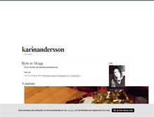 Tablet Screenshot of kandersson.blogg.se