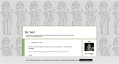 Desktop Screenshot of kirvin.blogg.se