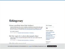 Tablet Screenshot of fishingcrazy.blogg.se