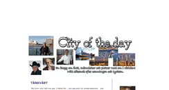 Desktop Screenshot of cityoftheday.blogg.se
