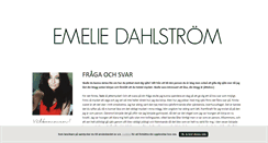 Desktop Screenshot of emelie.blogg.se