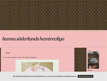 Tablet Screenshot of hannasoderlunds.blogg.se
