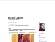 Tablet Screenshot of carolome.blogg.se