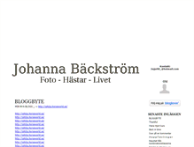 Tablet Screenshot of johjjja.blogg.se