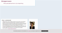 Desktop Screenshot of gregerson.blogg.se