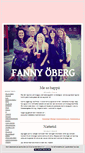Mobile Screenshot of obergfanny.blogg.se