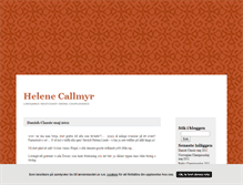 Tablet Screenshot of helenecallmyr.blogg.se
