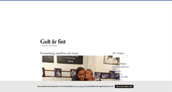 Desktop Screenshot of gultarfint.blogg.se