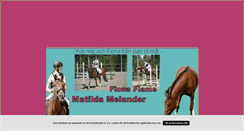 Desktop Screenshot of matildamelander.blogg.se