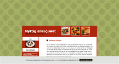 Desktop Screenshot of nyttigallergimat.blogg.se