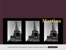 Tablet Screenshot of martinasord.blogg.se