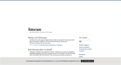 Desktop Screenshot of fotoram.blogg.se