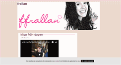 Desktop Screenshot of frallan.blogg.se