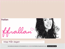 Tablet Screenshot of frallan.blogg.se
