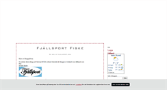 Desktop Screenshot of fjallsportfiske.blogg.se