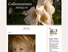 Tablet Screenshot of colinsmamma.blogg.se