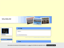 Tablet Screenshot of malinblom.blogg.se