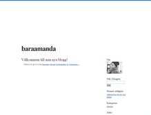 Tablet Screenshot of baraamanda.blogg.se