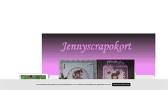 Desktop Screenshot of jennyscrapokort.blogg.se