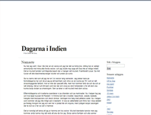 Tablet Screenshot of dagarnaiindien.blogg.se