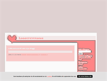 Tablet Screenshot of loove.blogg.se