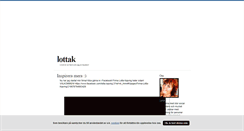 Desktop Screenshot of lottak.blogg.se