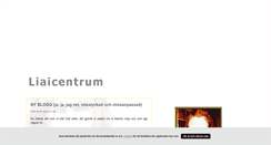 Desktop Screenshot of liaicentrum.blogg.se