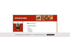 Desktop Screenshot of minarecept.blogg.se