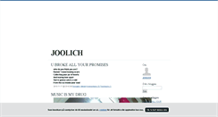 Desktop Screenshot of joolich.blogg.se