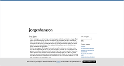 Desktop Screenshot of jorgenhansson.blogg.se