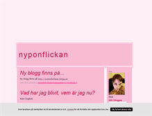 Tablet Screenshot of nyponflickan.blogg.se