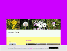 Tablet Screenshot of evacarinagustafsson.blogg.se