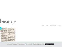 Tablet Screenshot of linneassurr.blogg.se