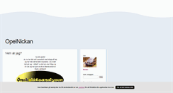 Desktop Screenshot of opelnickan.blogg.se