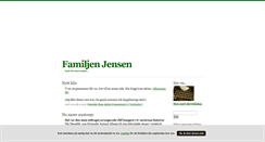 Desktop Screenshot of familjenjensen.blogg.se