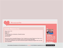 Tablet Screenshot of mangopalm.blogg.se
