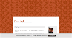 Desktop Screenshot of peterlind.blogg.se