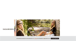 Desktop Screenshot of mariahbroberg.blogg.se