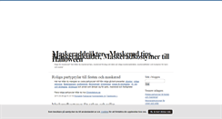 Desktop Screenshot of maskeradkostym.blogg.se