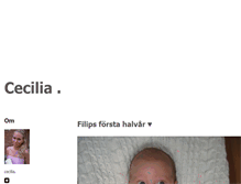 Tablet Screenshot of ceciliamaria.blogg.se