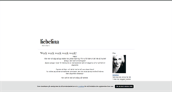 Desktop Screenshot of liebelina.blogg.se