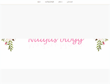Tablet Screenshot of nadjuska.blogg.se