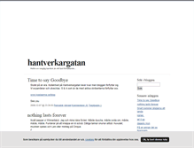 Tablet Screenshot of hantverkargatan.blogg.se