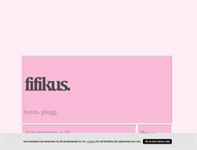 Tablet Screenshot of fifikus.blogg.se