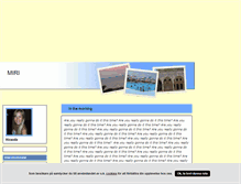 Tablet Screenshot of miri.blogg.se