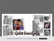 Tablet Screenshot of galetfamiljeliv.blogg.se
